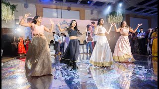 Surprise Dance Performance with Bride amp Groom  Pav amp Harleens Wedding 2019 [upl. by Etan64]