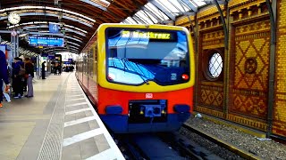 🚉 DB 481 departing HACKESCHER MARKT Berlin SBahn [upl. by Geralda]