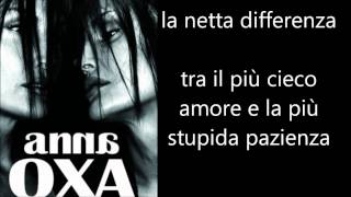 Anna Oxa  Unemozione Da Poco Testo Lyrics [upl. by Ayeka428]