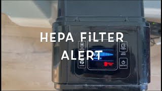 Germguardian HEPA filter ReplacementAlert Reset [upl. by Notrem]