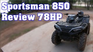 Sportsman 850 Ride and Review [upl. by Alekin]