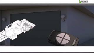 Berner Torantriebe  GA103 Handsender einlernen [upl. by Adalai]