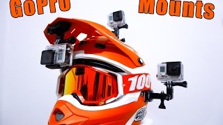 GoPro Motocross Mounts [upl. by Nnaacissej]