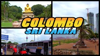 COLOMBO City  Sri Lanka 4k [upl. by Pfosi]