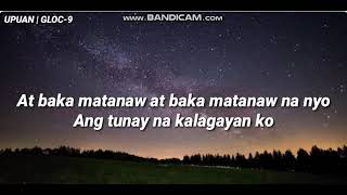 Upuan  Gloc9 Lyrics [upl. by Nayarb]