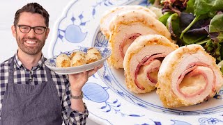 Easy Chicken Cordon Bleu Recipe [upl. by Renard]