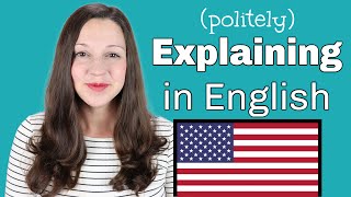 14 Phrases for EXPLAINING in English [upl. by Hilaria]