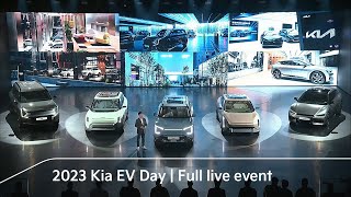 2023 Kia EV Day  Full Live Event [upl. by Annatnom536]