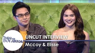 TWBA Uncut Interview McCoy de Leon amp Elisse Joson [upl. by Newsom]