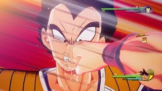 Dragon Ball Z Kakarot  Goku Vs Nappa amp Vegeta Boss Fight [upl. by Bilak]