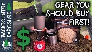 Backpacking Gear You Should Buy First And Why [upl. by Verene438]