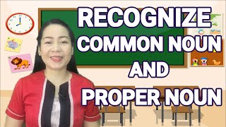 ENGLISH 2  QUARTER 1 WEEK 3  MELCBASED  COMMON NOUN AND PROPER NOUN [upl. by Radie]