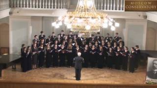 А Schnittke Bogoroditse Devo Moscow Conservatory Students Choir [upl. by Latsyrc36]