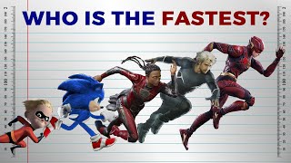 Who is the Fastest Superhero [upl. by Wilkinson]