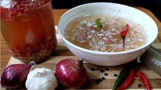 THE BEST SUKANG SAWSAWAN RECIPE  2 WAYS VINEGAR DIPPING SAUCE [upl. by Aciruam881]