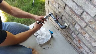 How to connect Weber Genesis II Natural Gas Connection  DrB DIY [upl. by Castro]