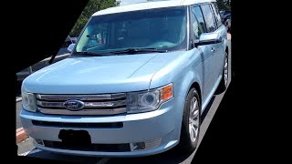 2009 Ford Flex start up with chime [upl. by Sarnoff898]