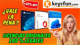 Donde y como Comprar licencias OEM LEGAL de Windows 11 pro y Office 2021  Keysfan 🚀 [upl. by Kerwin366]