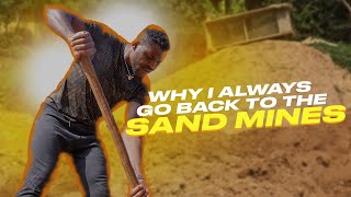 Francis Ngannou details working in the Sand Mines of Africa at Age 10 and why he always goes back [upl. by Cnahc]