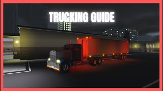 Ridgeway County Roblox  TRUCKING GUIDE [upl. by Hayton]