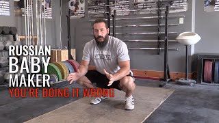 The Russian Baby Maker  Weightlifting Hip Mobility [upl. by Durston]