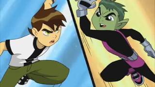 CN Image Spot Ben 10 vs Beast Boy [upl. by Aiciles299]