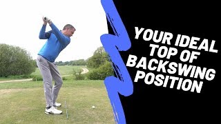 How to Find Your top of Backswing Position [upl. by Ennael882]