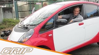 Günstige Elektroautos im Test  Mitsubishi iMiEV Renault Twizy und Zoé  GRIP [upl. by Suzie164]