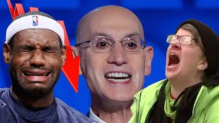 BREAKING NBA Ratings TANK to HISTORIC LOWS Adam Silver makes INSANE EXCUSE [upl. by Annid]