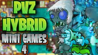 ПРОКАЧАЙ СВОЁ РАСТЕНИЕ  PVZ HYBRID MINI GAMES 4 [upl. by Chevy334]