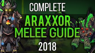 Complete Araxxor Melee Guide 2018  RuneScape 3 [upl. by Domash663]