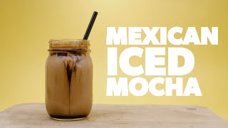 How To Make Homemade Mexican Iced Mocha  EASY RECIPE [upl. by Elita]