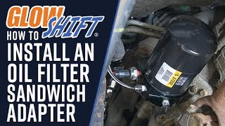 How To Install An Oil Filter Sandwich Adapter [upl. by Ludeman438]