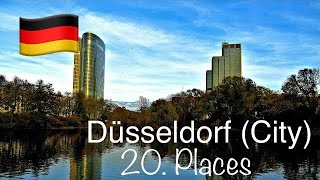 Düsseldorf City 20 Places You Have To See [upl. by Linnette]