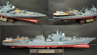 Russian guided missile destroyer  build finished [upl. by Emia]