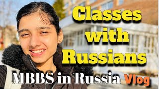 Classes with Russians  Things are getting expensive  MBBS in Russia  Orel State University [upl. by Rossing]