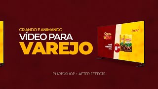 Tutorial de vídeo para VAREJO  Animação para supermercado [upl. by Orhtej925]