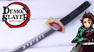 Katana Making  Tanjiro Nichirin V2 Demon Slayer [upl. by Kifar]