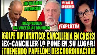 ¡LO ULTIMO ¡DESCOORDINACIÓN ESCANDALOSA EXCANCILLER EXPLOTA DESCOORDINACIÓN TOTAL SOBRE VENEZUELA [upl. by Youngran]