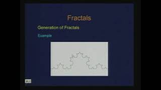 Lec31 Fractals [upl. by Siberson979]