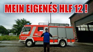 MEIN EIGENES HLF 1612 🤩🥰  Altes Feuerwehr Erfurt Löschfahrzeug  ItsMarvin [upl. by Joacimah649]