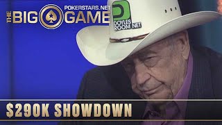 The Big Game S1 ♠️ W8 E3  Doyle Brunson vs LexVeldhuisTV ACTION FLOP ♠️ PokerStars [upl. by Luna810]