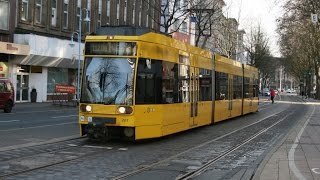 Tramway  Straßenbahn Mülheim an der Ruhr [upl. by Michell]