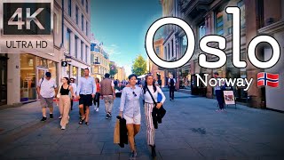 👣Walk with Me in Norway  Karl Johans Gate in Oslo  4K experience  Autumn 2023👣 [upl. by Faria]