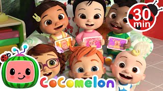 Funny Face Song  CoComelon  Kids Cartoons amp Nursery Rhymes  Moonbug Kids [upl. by Aleahc]