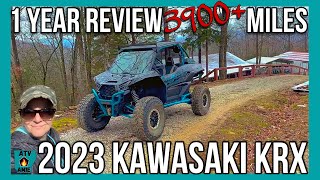 2023 Kawasaki Teryx KRX 1000 1 Year 3900 MILE review [upl. by Summer668]