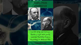 Nobel Prize in Physiology or Medicine in 1906 Camillo Golgi and Santiago Ramón y Cajal [upl. by Redle]