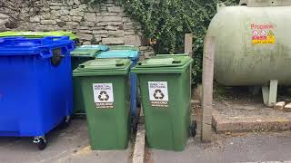 bin collection and new bins deliveries [upl. by Amlas]