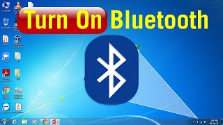 How to turn on bluetooth on windows 7 [upl. by Wally]