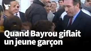 Quand François Bayrou giflait un adolescent en 2002 [upl. by Jobie]